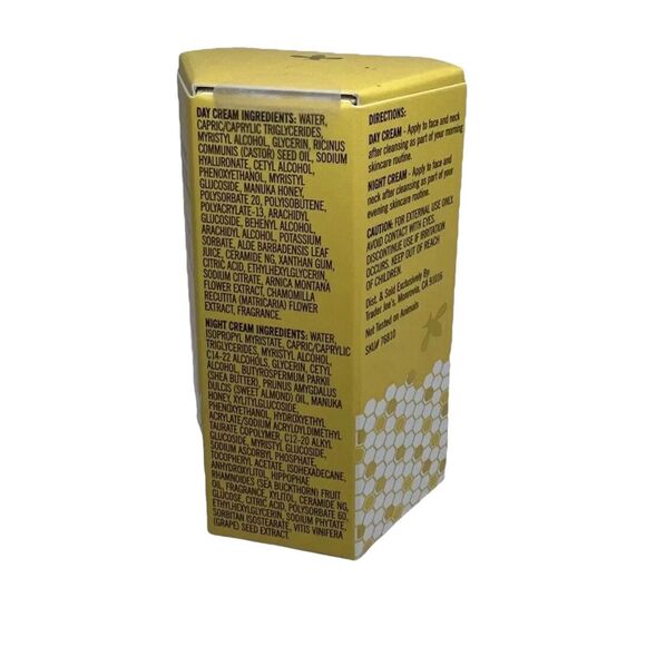 Trader Joe’s Honey Hydration Day & Night Cream Duo; Honey & HA Acid Moisturizers - Picture 2 of 3